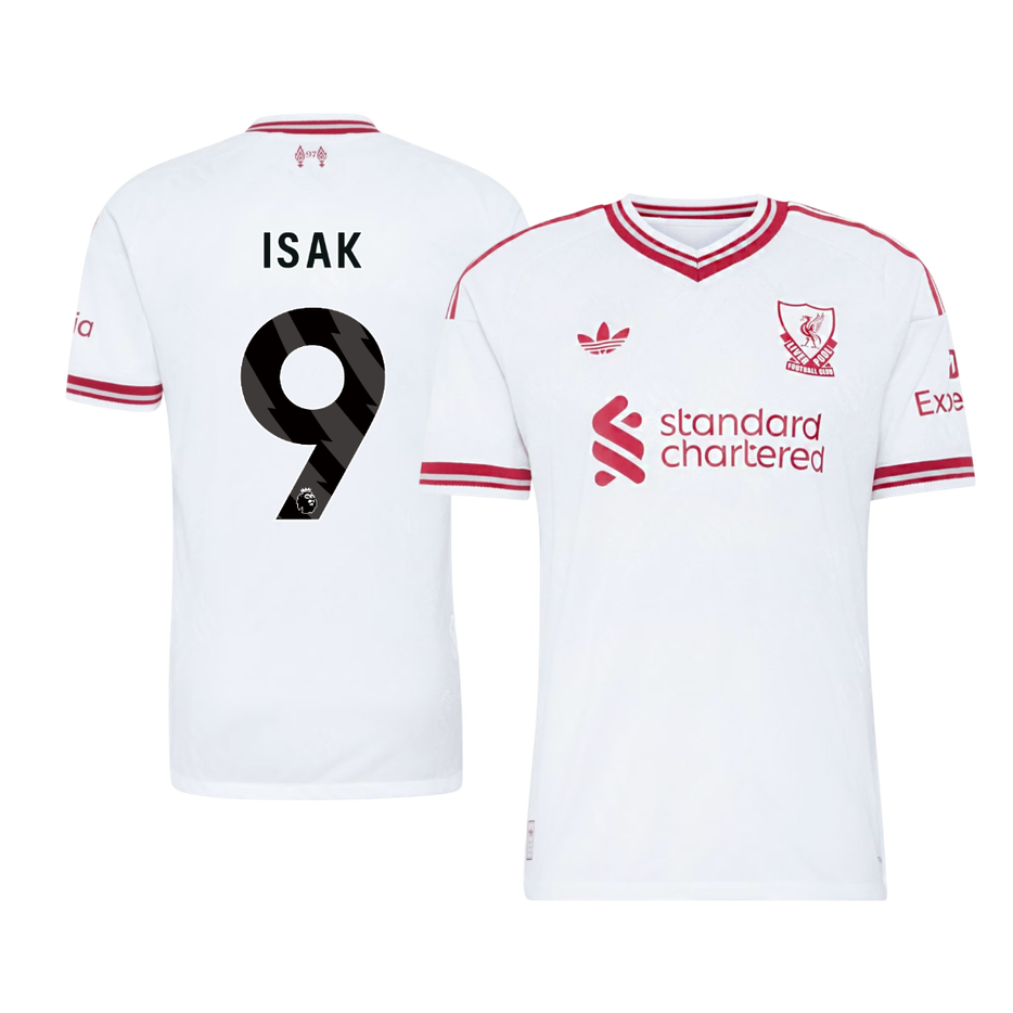 ISAK #9 Liverpool Away Player Version Jersey 2026/27