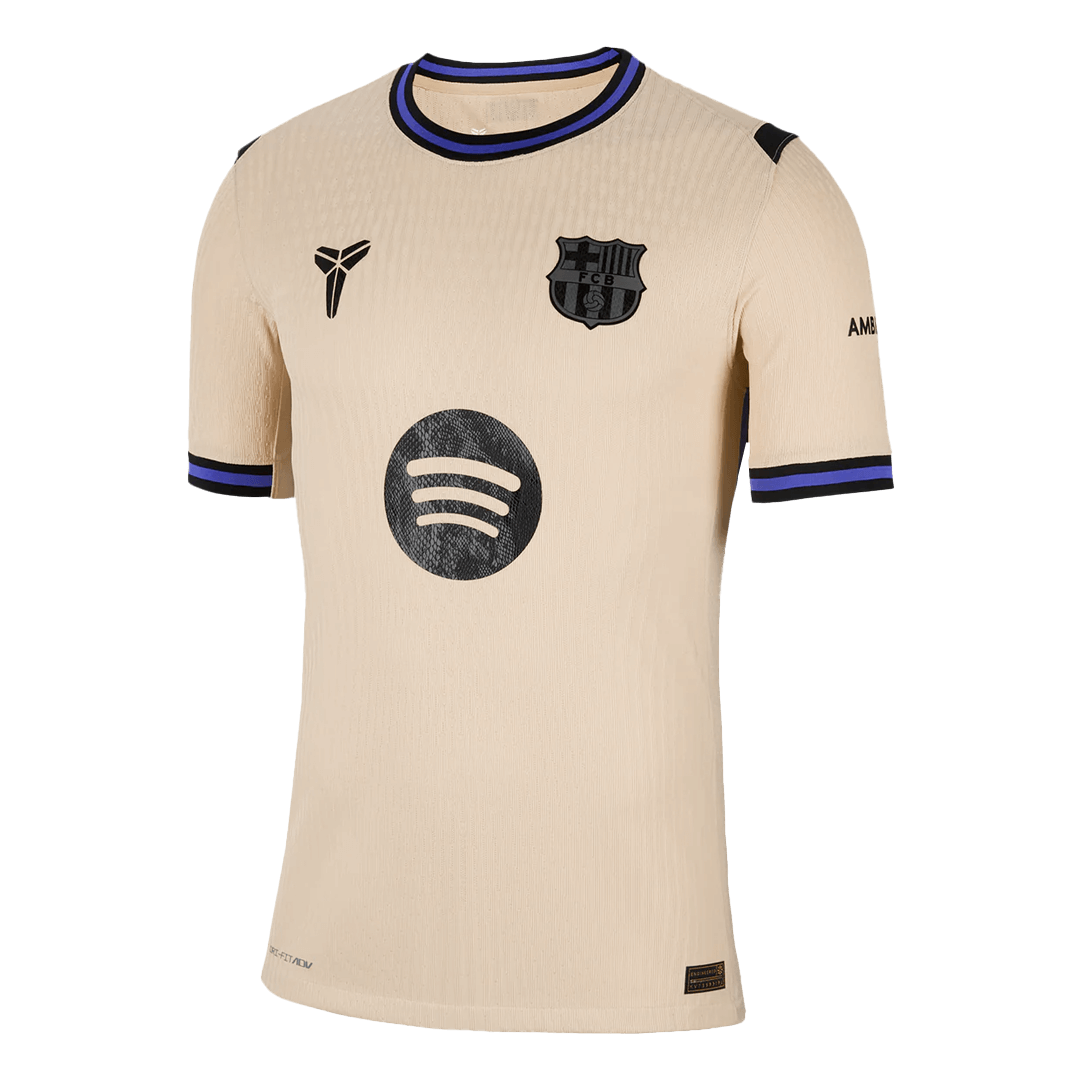 Authentic LAMINE YAMAL #10 Soccer Jersey Barcelona x Kobe Bryant Away Shirt 2025/26 - UCL - Image 7