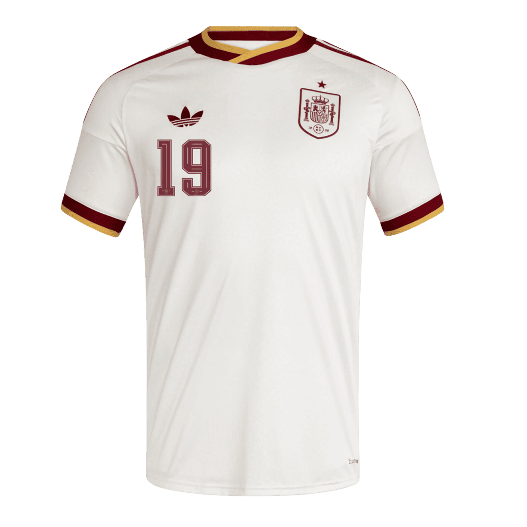 LAMINE YAMAL #19 Spain Away Soccer Jersey World Cup 2026 - Image 2