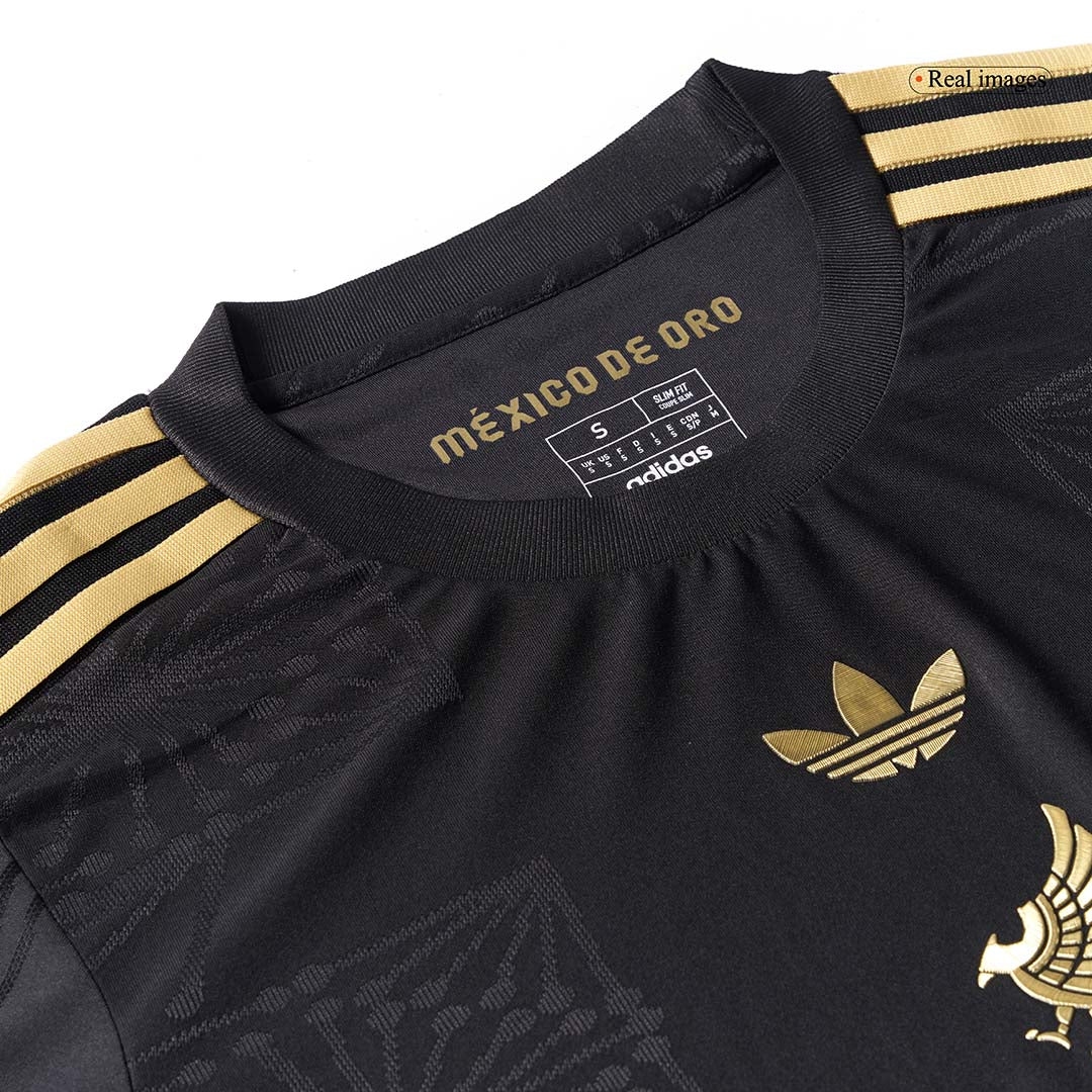 Authentic Mexico Long Sleeve Jersey - Gold Cup Third Away Football Shirt 2025 - Image 7