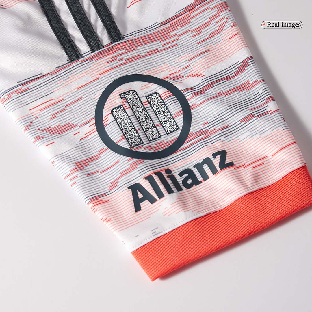 Bayern Munich Away Soccer Jersey Kit(Jersey+Shorts) 2025/26 White - Image 8
