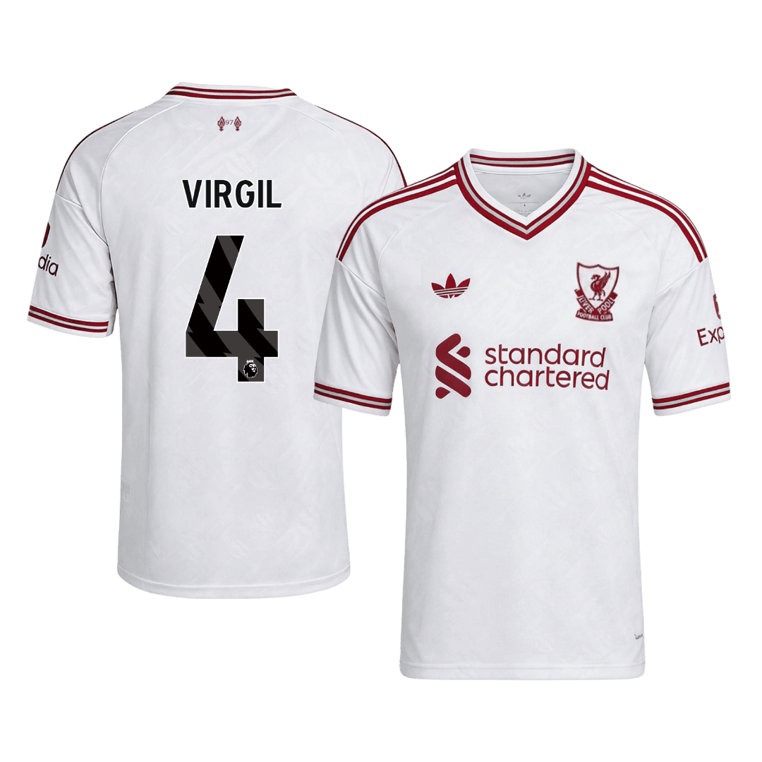 VIRGIL #4 Liverpool Away Soccer Jersey 2026/27
