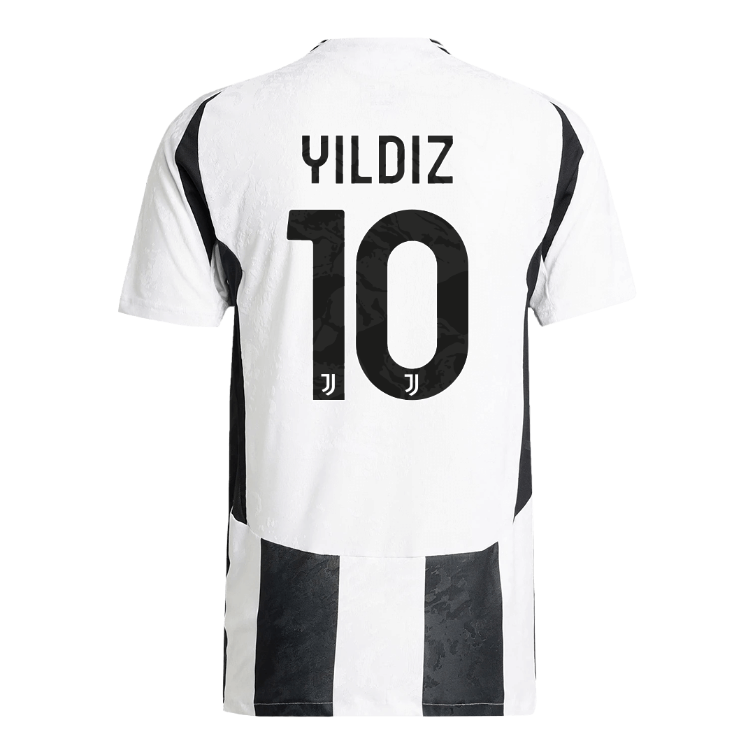 Authentic YILDIZ #10 Juventus Home Soccer Jersey 2024/25 - Save The Children Sponsor - Image 9