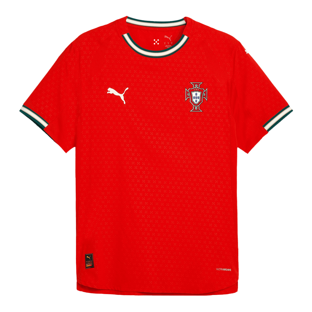 Authentic Portugal Home Soccer Jersey 2025 Red