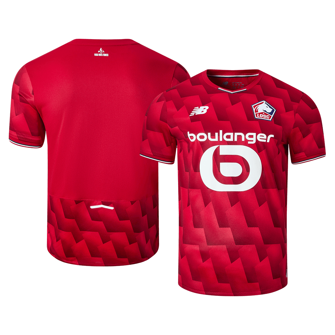 Lille OSC Home Soccer Jersey 2025/26 - Image 2
