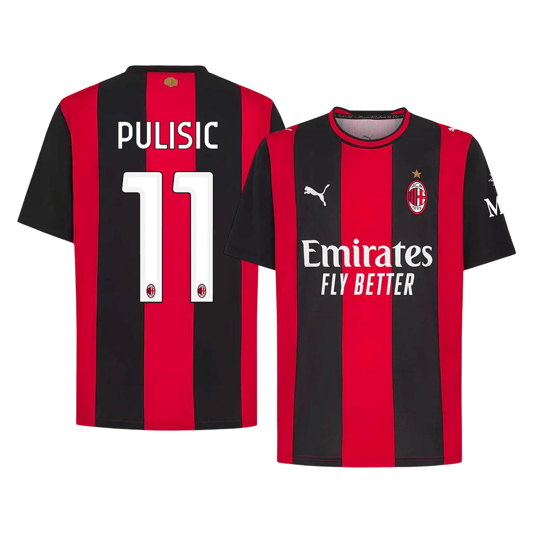 PULISIC #11 AC Milan Home Soccer Jersey 2026/27