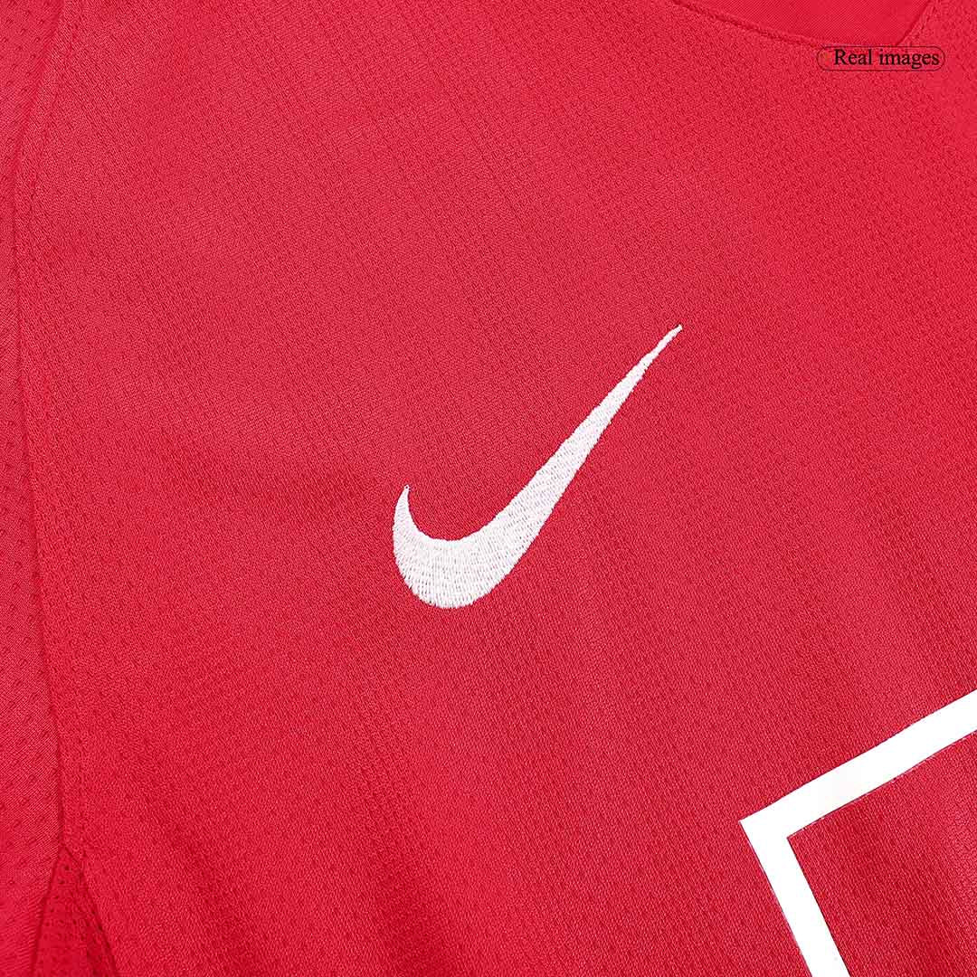 Retro Jersey SCHOLES #18 Manchester United Retro Jersey Home Soccer Shirt 2007/08 - Image 4