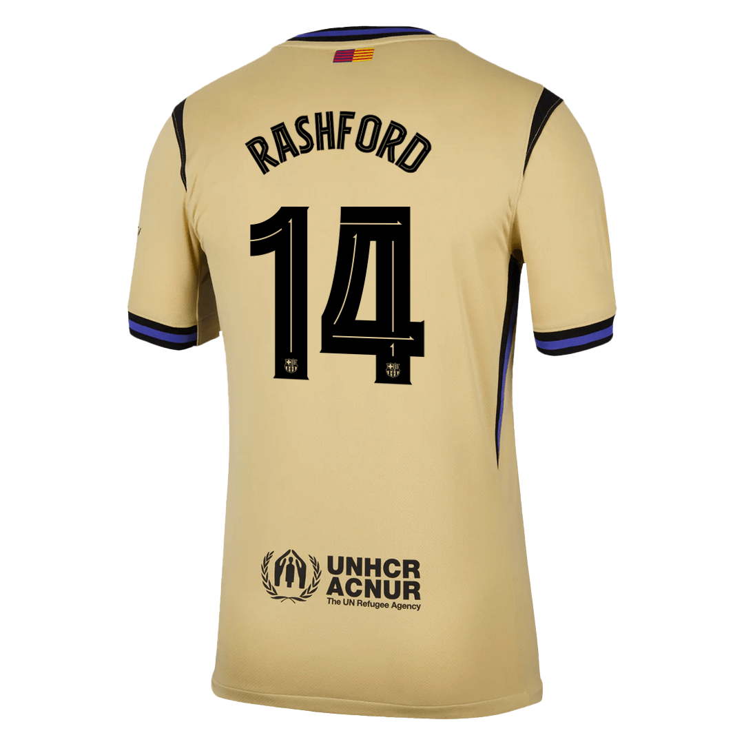 RASHFORD #14 Barcelona Away Soccer Jersey 2025/26 -UCL - Image 2