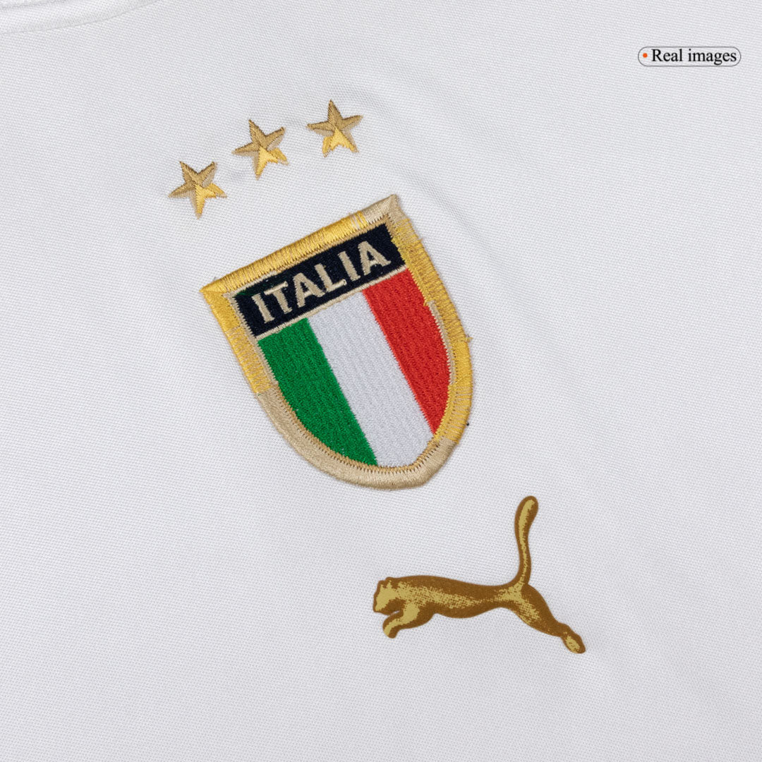 Retro Soccer Jersey Italy Away 2004 - Image 5