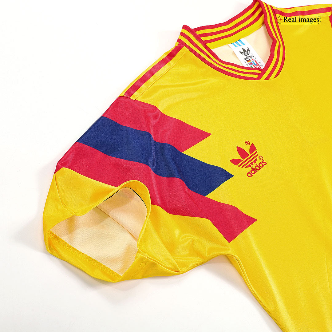 Retro Soccer Jersey Colombia Home 1990 - Image 4