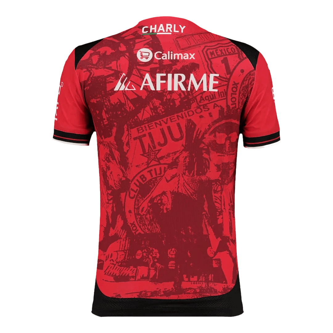 Club Tijuana Home Soccer Jersey 2025/26 - Image 3