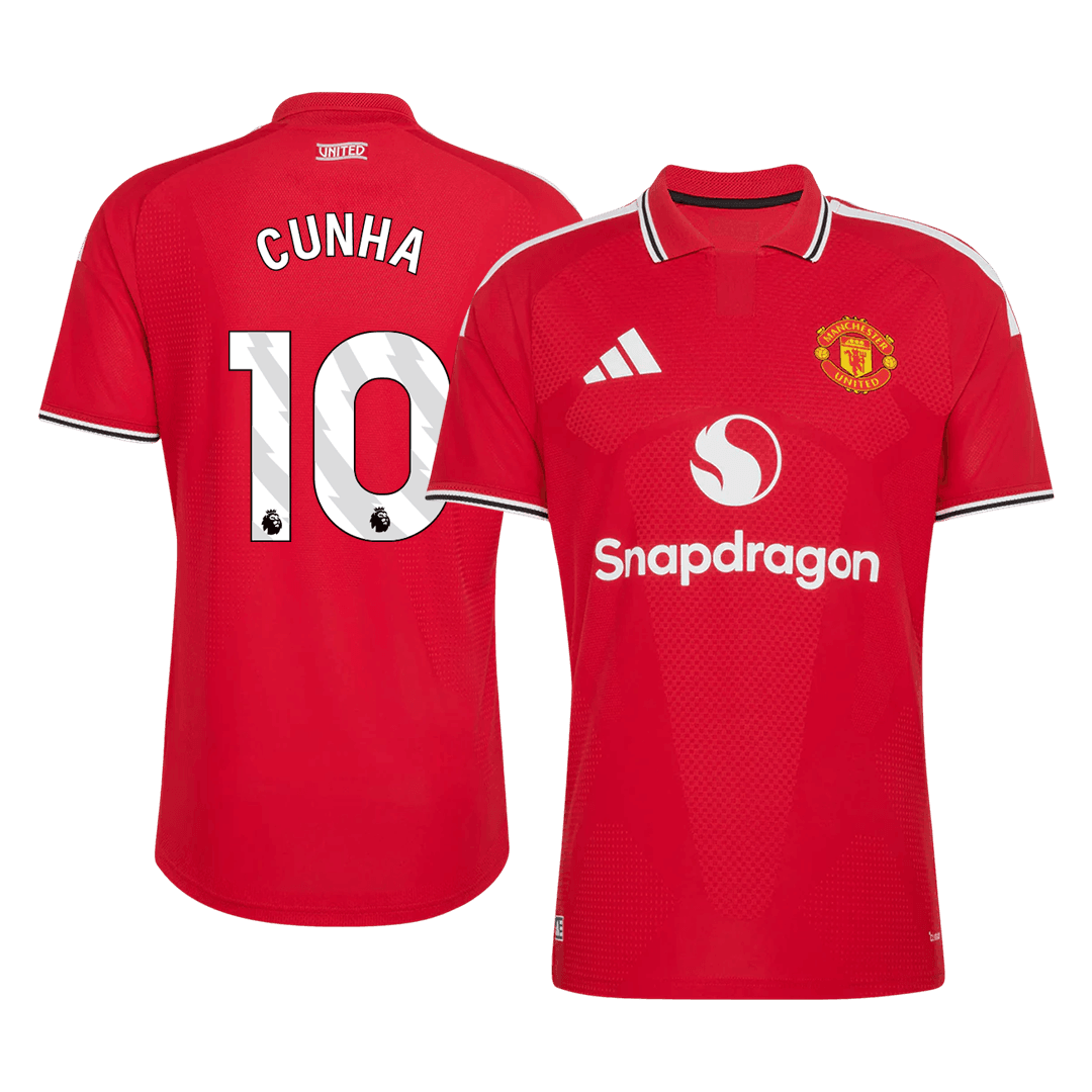 CUNHA #10 Manchester United Home Player Version Jersey 2026/27