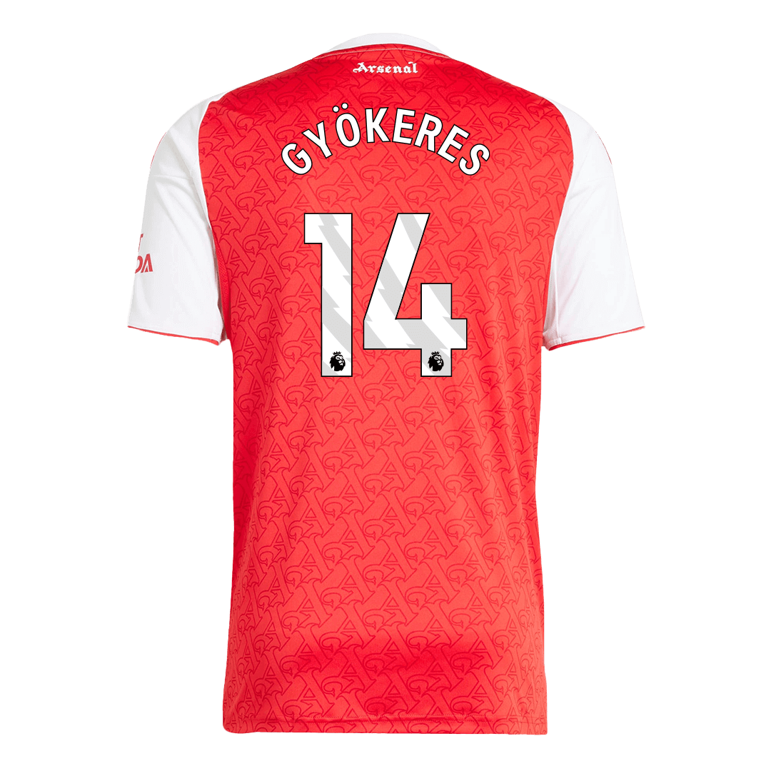 GYÖKERES #14 Arsenal Home Soccer Jersey 2025/26 - Image 10