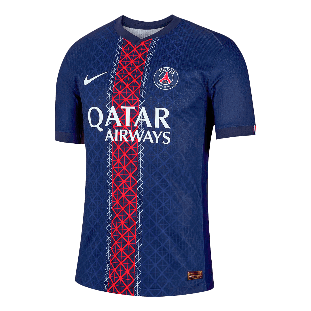 JOÃOO NEVES #87 PSG Home Authentic Soccer Jersey 2025/26 - Image 10
