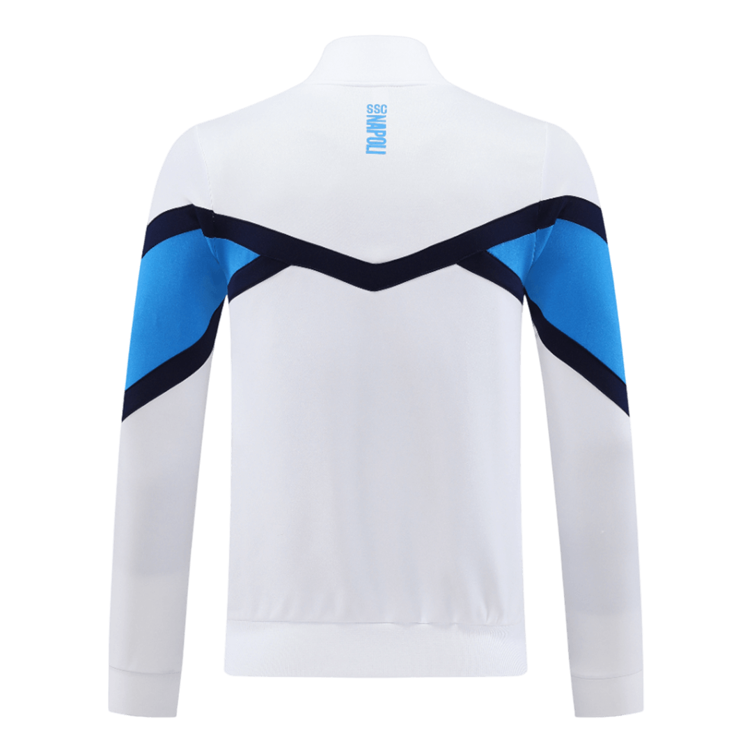 Napoli Jacket Tracksuit 2025/26 White - Image 18