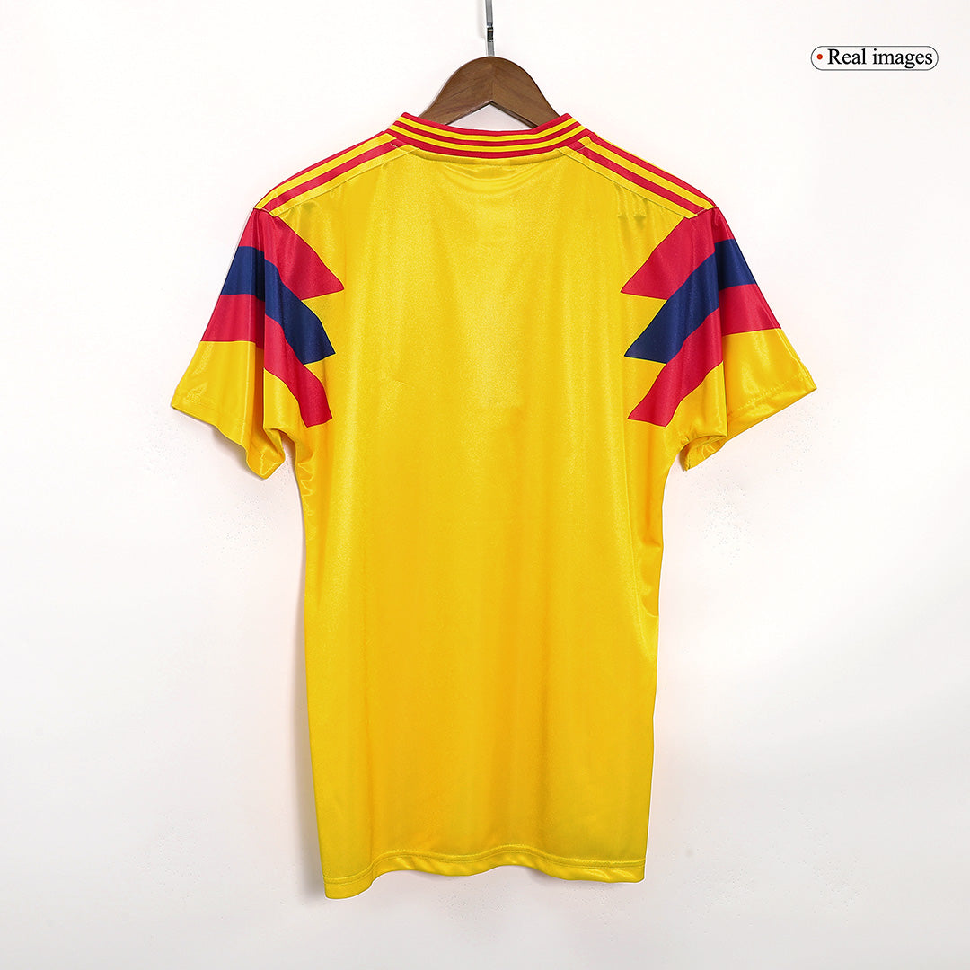 Retro Soccer Jersey Colombia Home 1990 - Image 8