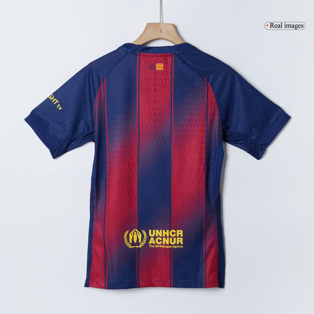 CUBARSÍ #2 Barcelona Home Authentic Soccer Jersey 2025/26 - UCL - Image 11
