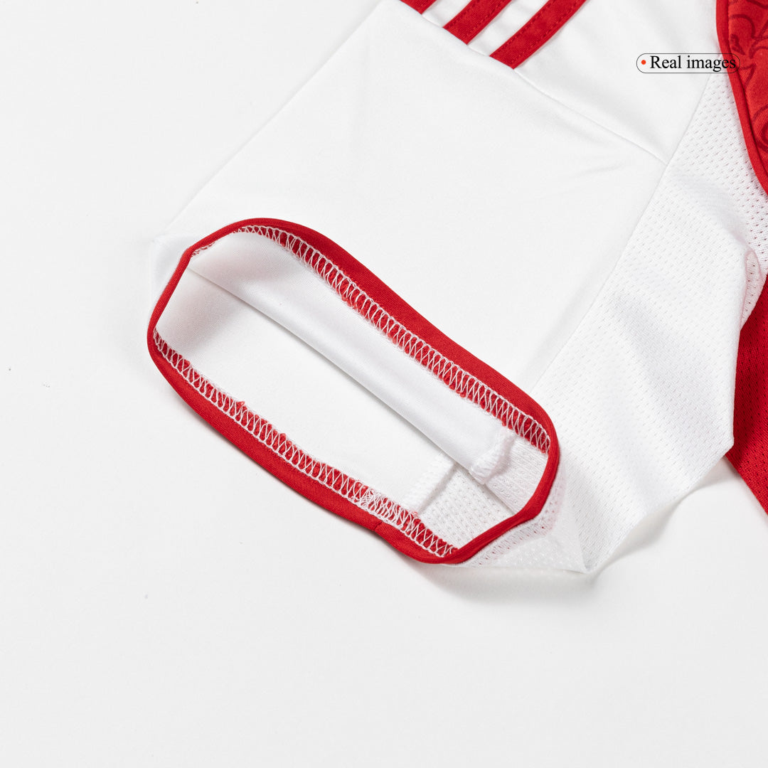SALIBA #2 Arsenal Home Soccer Jersey 2025/26 - Image 5