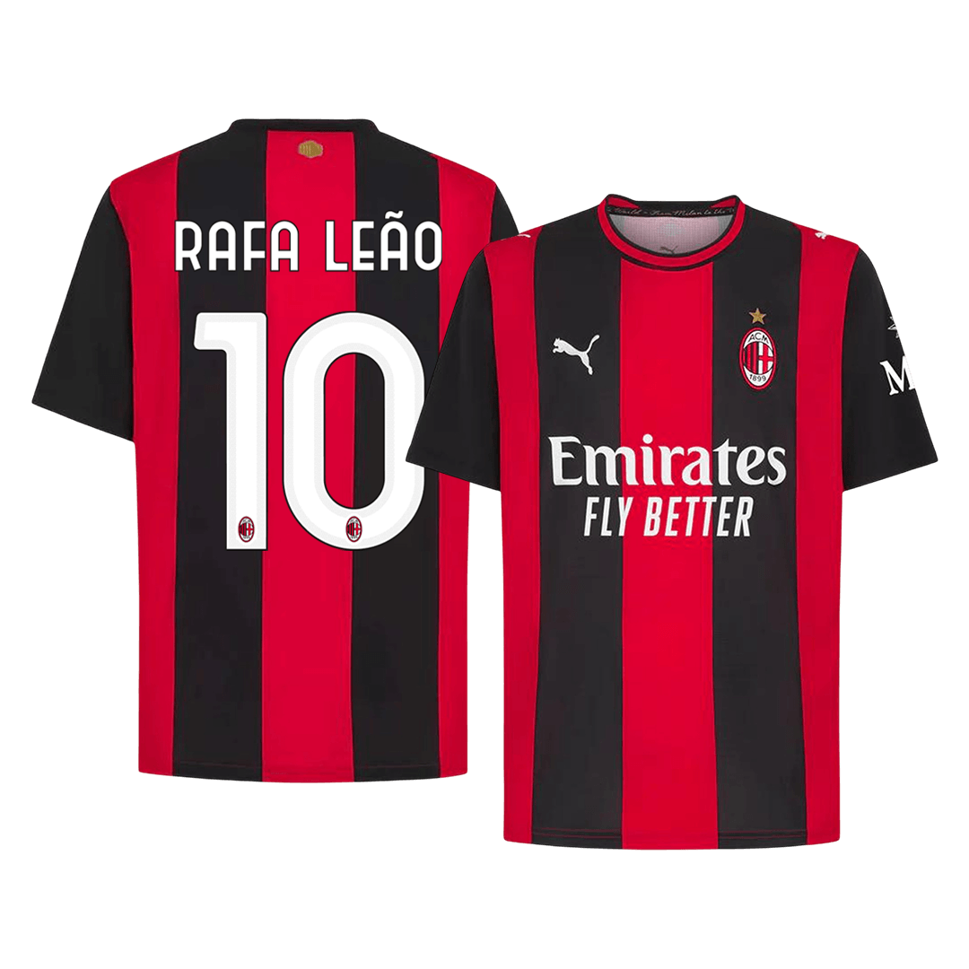 RAFA LEÃO #10 AC Milan Home Soccer Jersey 2026/27
