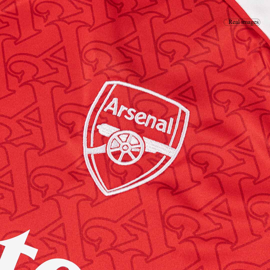 SALIBA #2 Arsenal Home Soccer Jersey 2025/26 - Image 9
