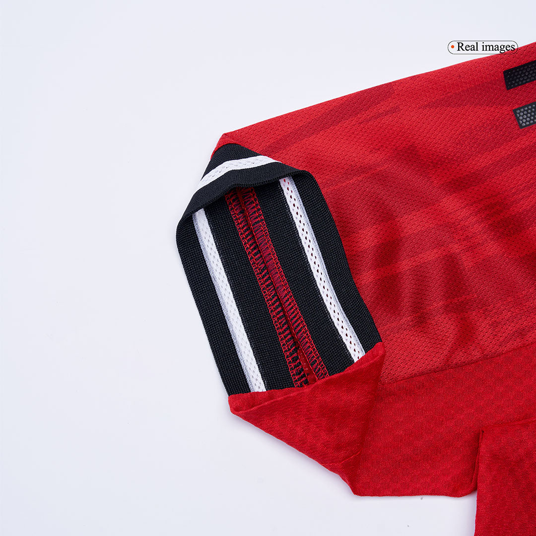 B.FERNANDES #8 Manchester United Home Authentic Soccer Jersey 2025/26 - Image 3