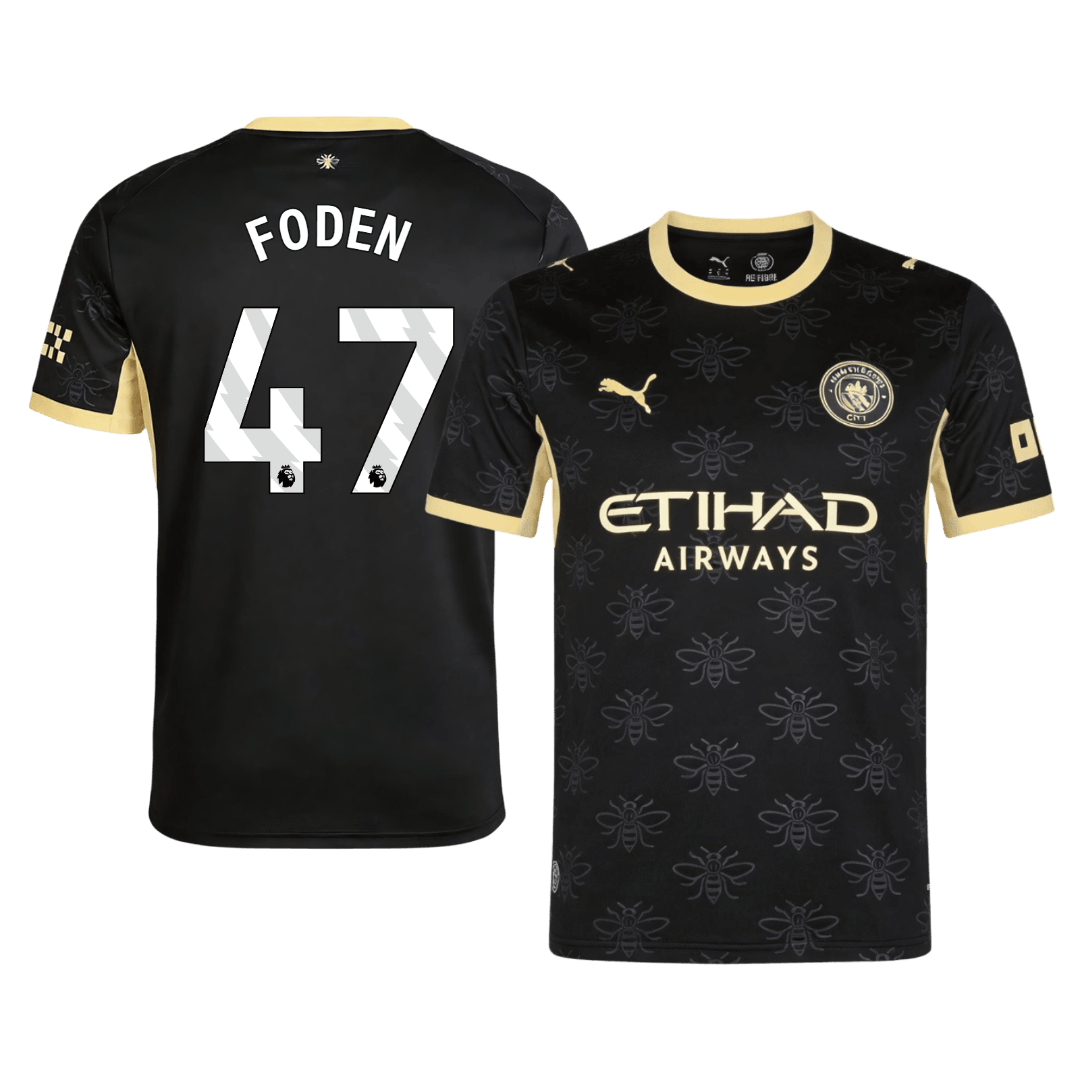 FODEN #47 Manchester City Away Soccer Jersey 2026/27