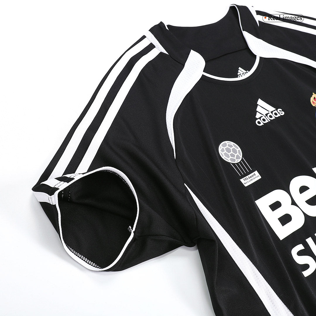 SERGIO RAMOS #4 Retro Jersey Real Madrid Away Soccer Shirt 2006/07 - Image 3