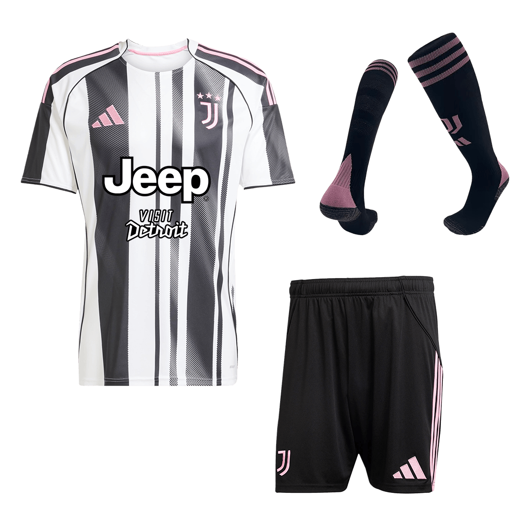 Juventus Home Jerseys Full Kit 2025/26