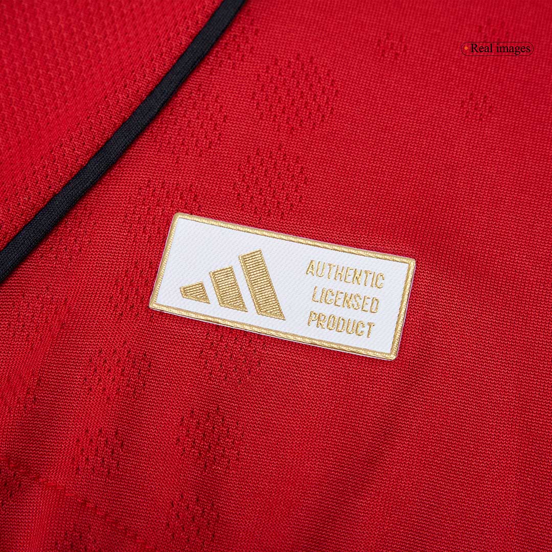 B.FERNANDES #8 Manchester United Home Authentic Soccer Jersey 2025/26 - Image 4