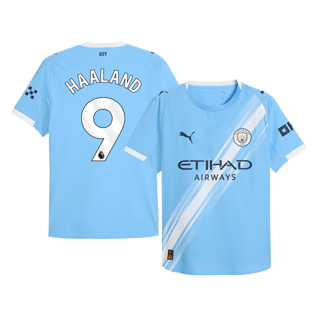 HAALAND #9 Manchester City Home Player Version Jersey 2025/26