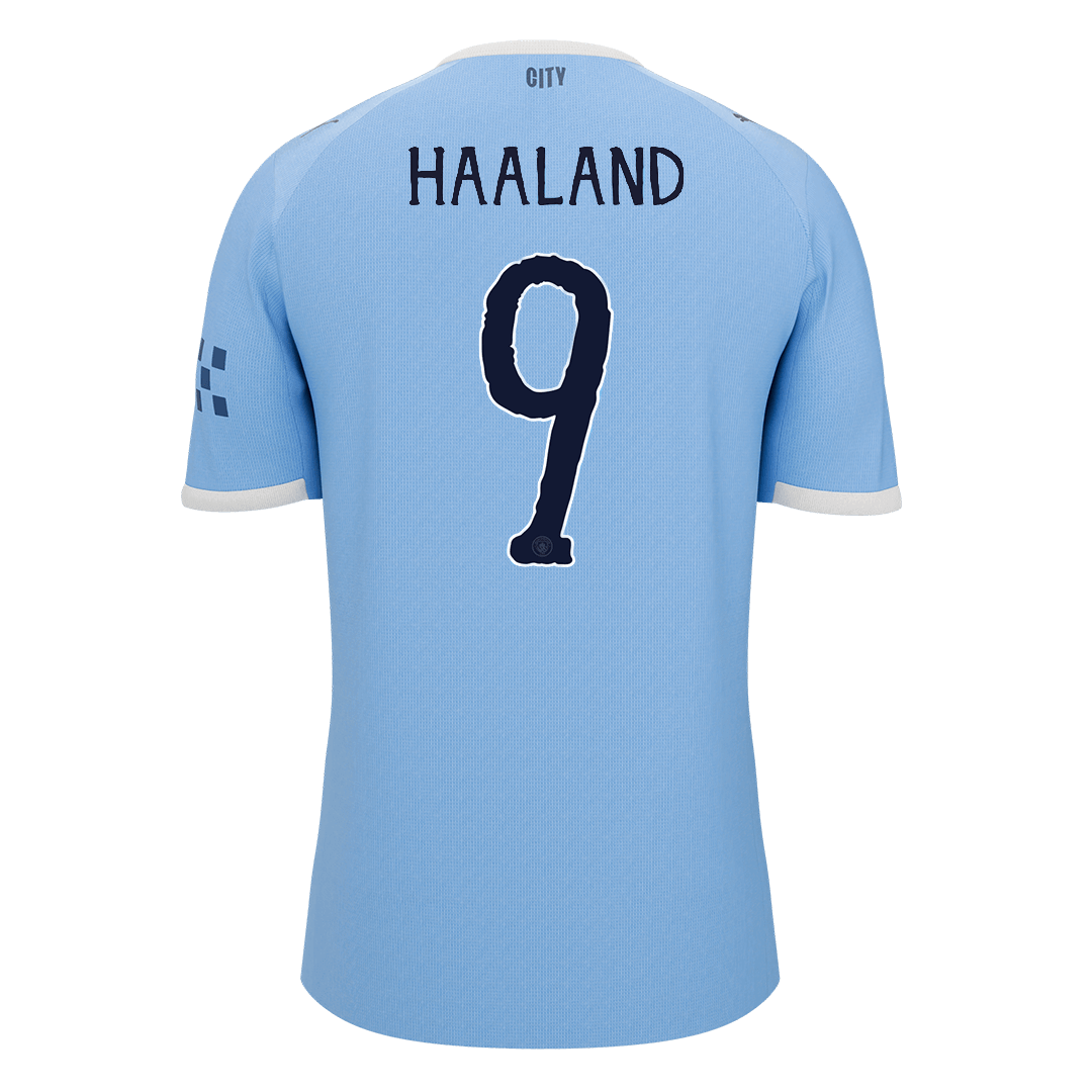 HAALAND #9 Manchester City Home Soccer Jersey 2025/26 - Image 10