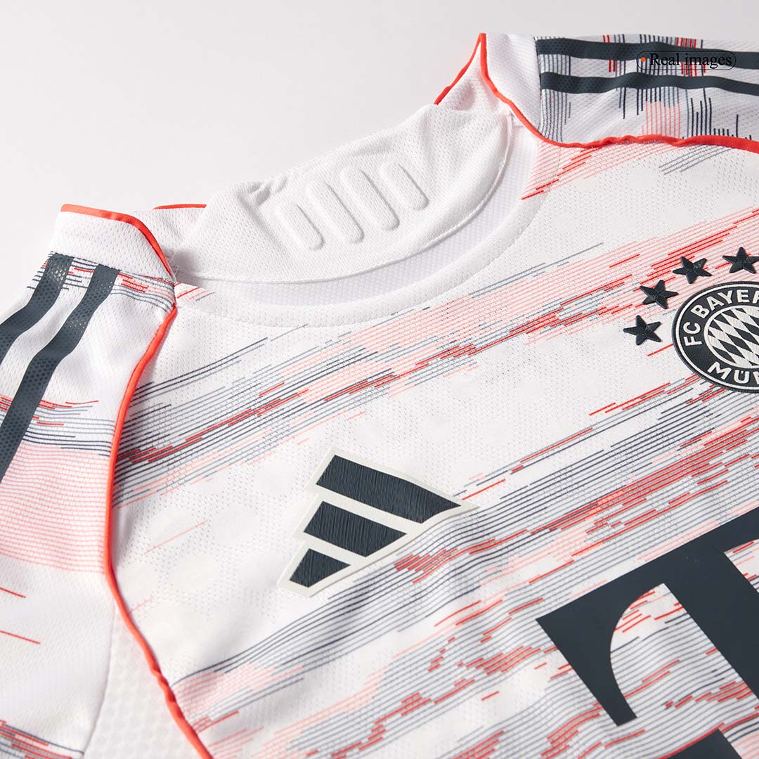 Authentic MULLER #25 Bayern Munich Away Soccer Jersey 2025/26 White - Image 9