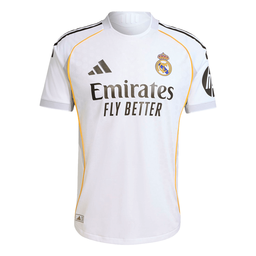 Authentic VINI JR. #7 Soccer Jersey Real Madrid Home Shirt 2025/26 - Image 3