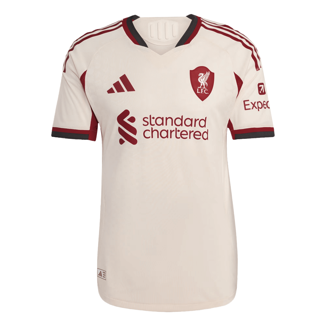 GAKPO #18 Liverpool Away Authentic Soccer Jersey 2025/26 - Image 11
