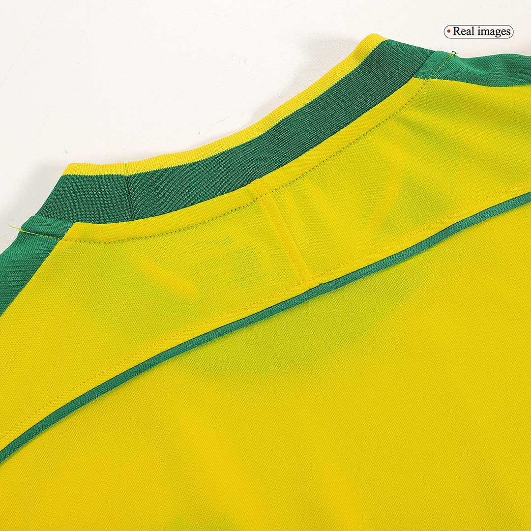 Retro Soccer Jersey Brazil Home 1998 - Image 2