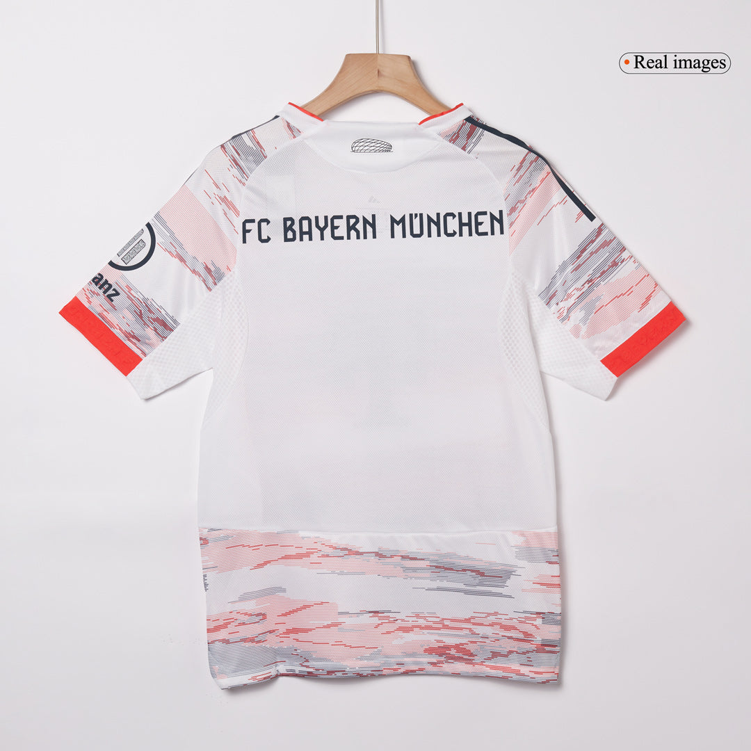 Authentic KANE #9 Bayern Munich Away Soccer Jersey 2025/26 White - Image 10