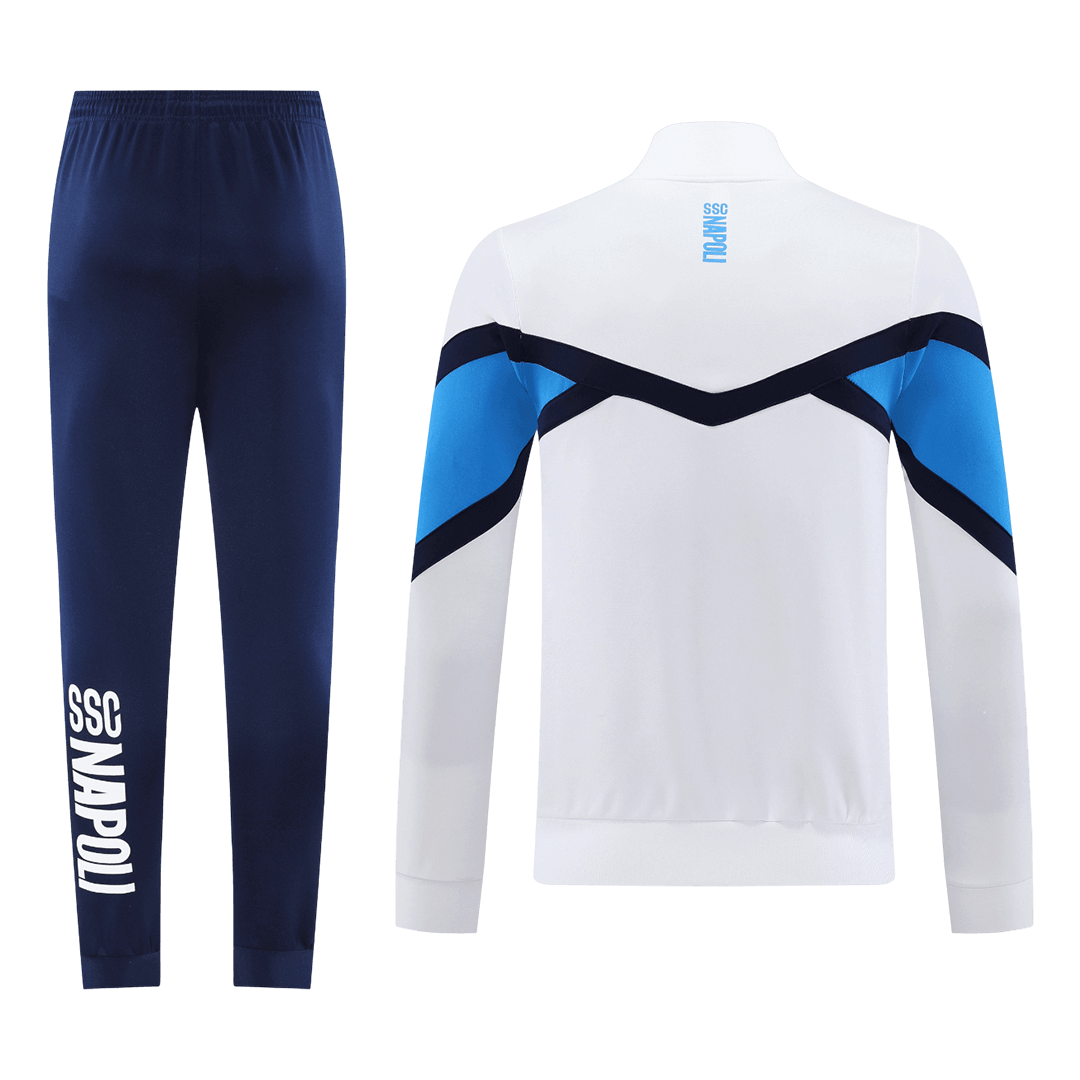 Napoli Jacket Tracksuit 2025/26 White - Image 20