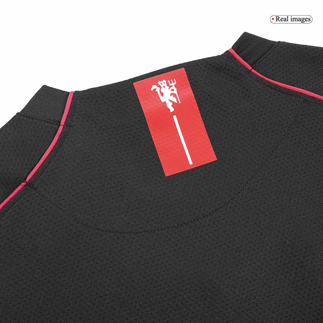 Retro Jersey SCHOLES #18 Manchester United Retro Jersey Away Soccer Shirt 2007/08 - Image 2
