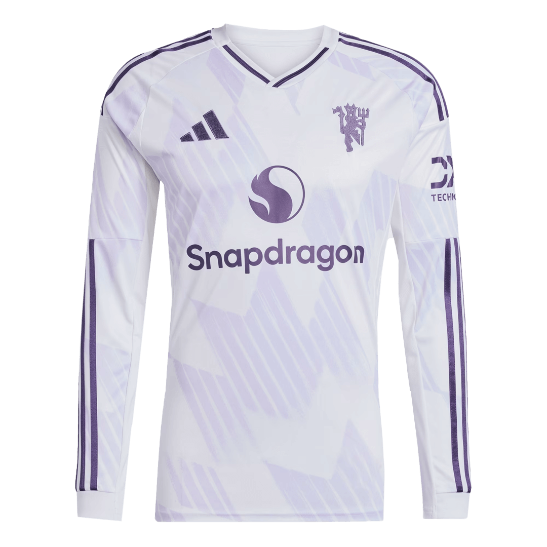 Manchester United Away Long Sleeve Jersey 2025/26