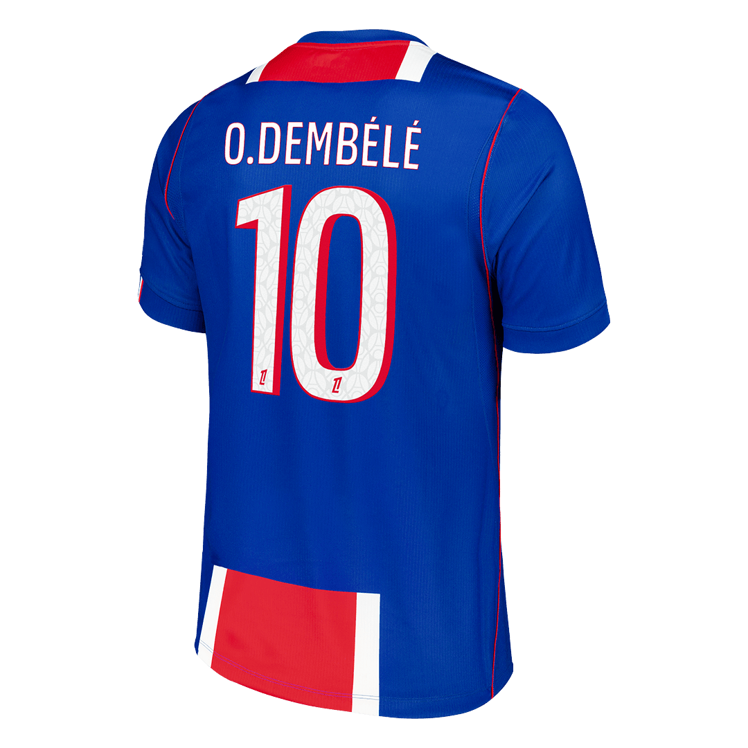 O.DEMBÉLÉ #10 PSG Home Soccer Jersey 2026/27 - Image 3