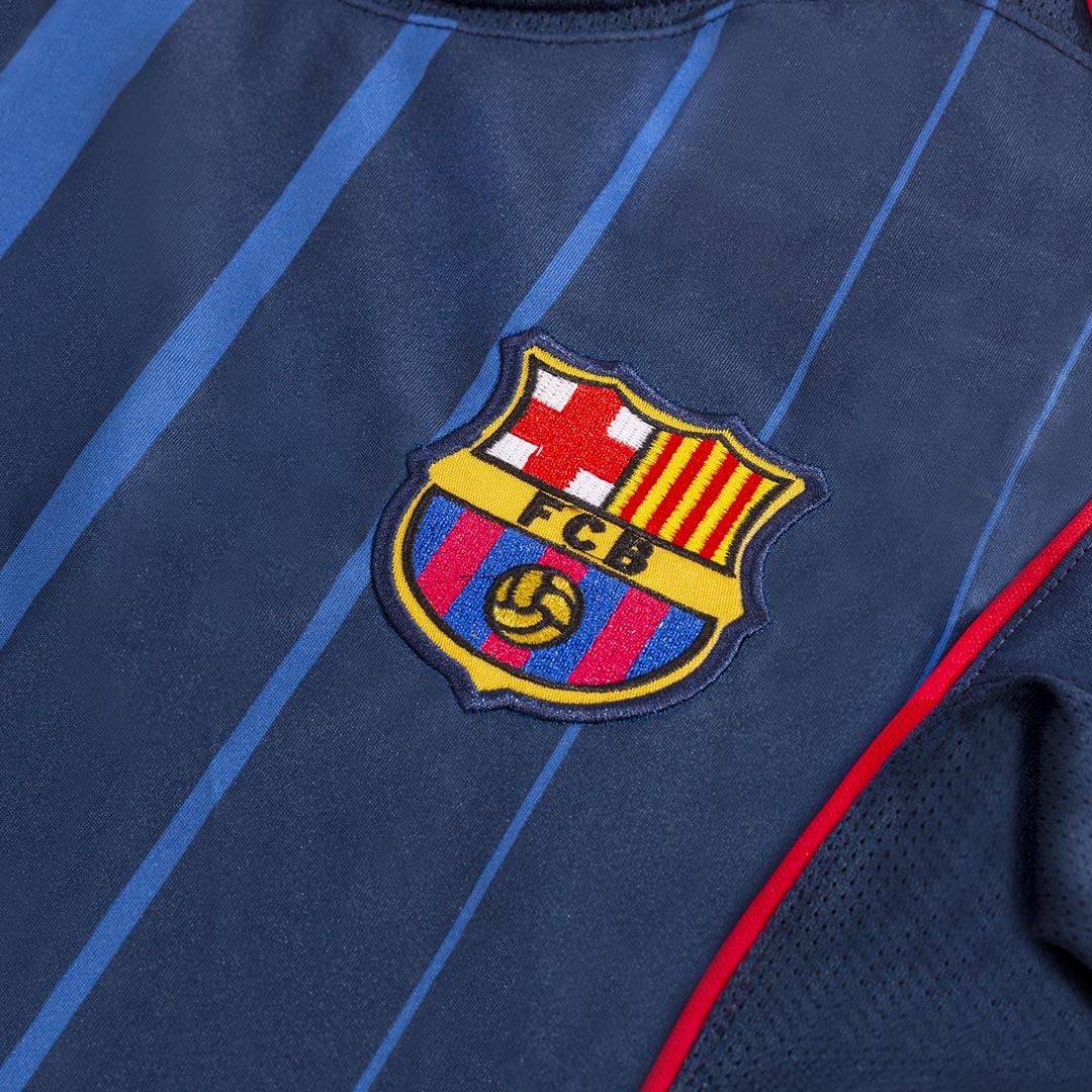 Retro Jersey RONALDINHO #10 Barcelona Retro Jersey Away Soccer Shirt 2004/05 - Image 6