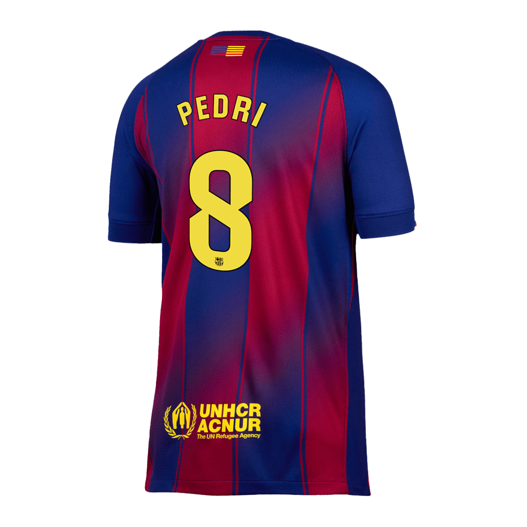 PEDRI #8 Barcelona Home Soccer Jersey 2025/26 - Image 12