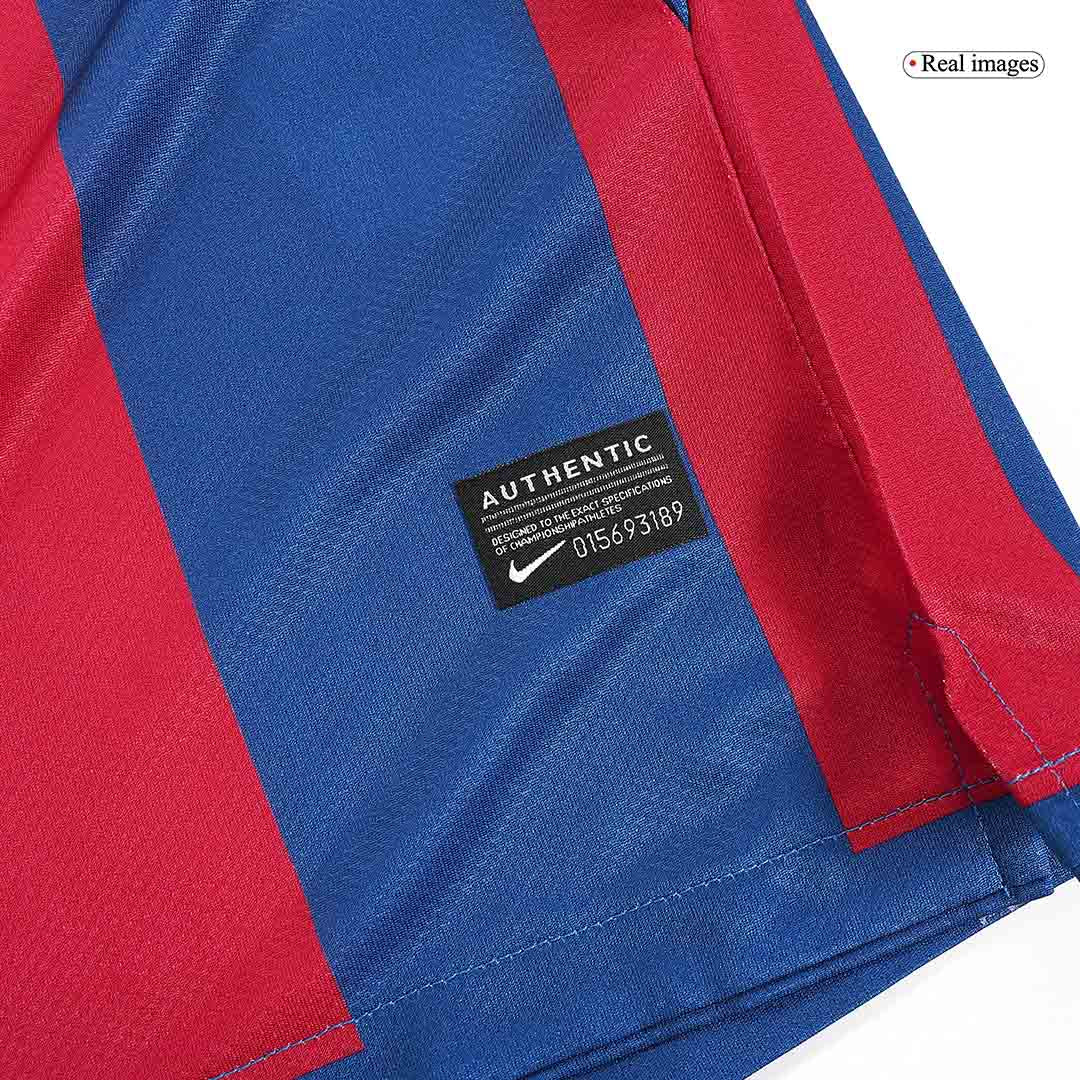 Retro Jersey DAVID VILLA #7 Barcelona Retro Jersey Home Soccer Shirt 2010/11 - Image 7