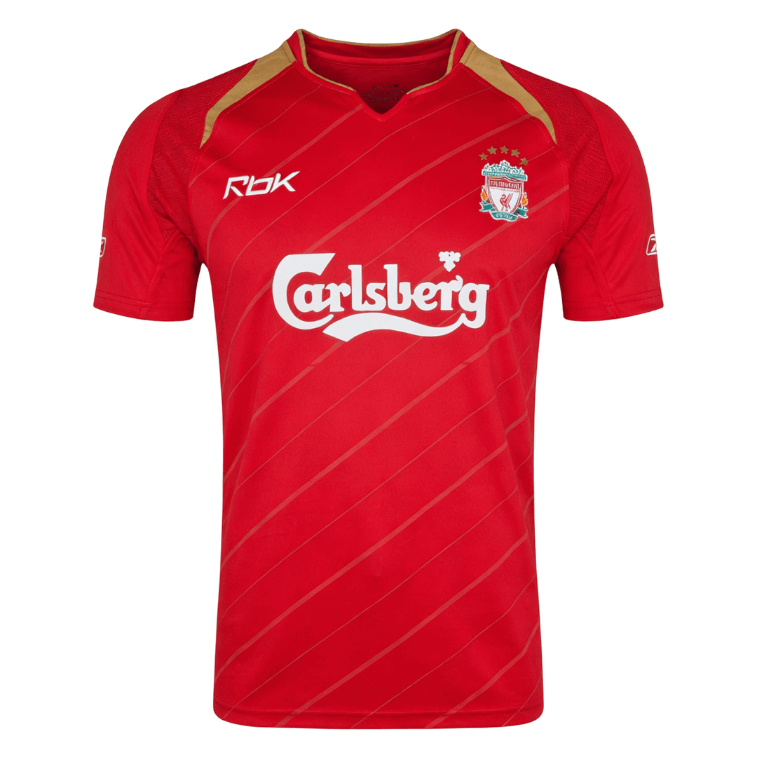 Retro Soccer Jersey Liverpool Home 2005/06