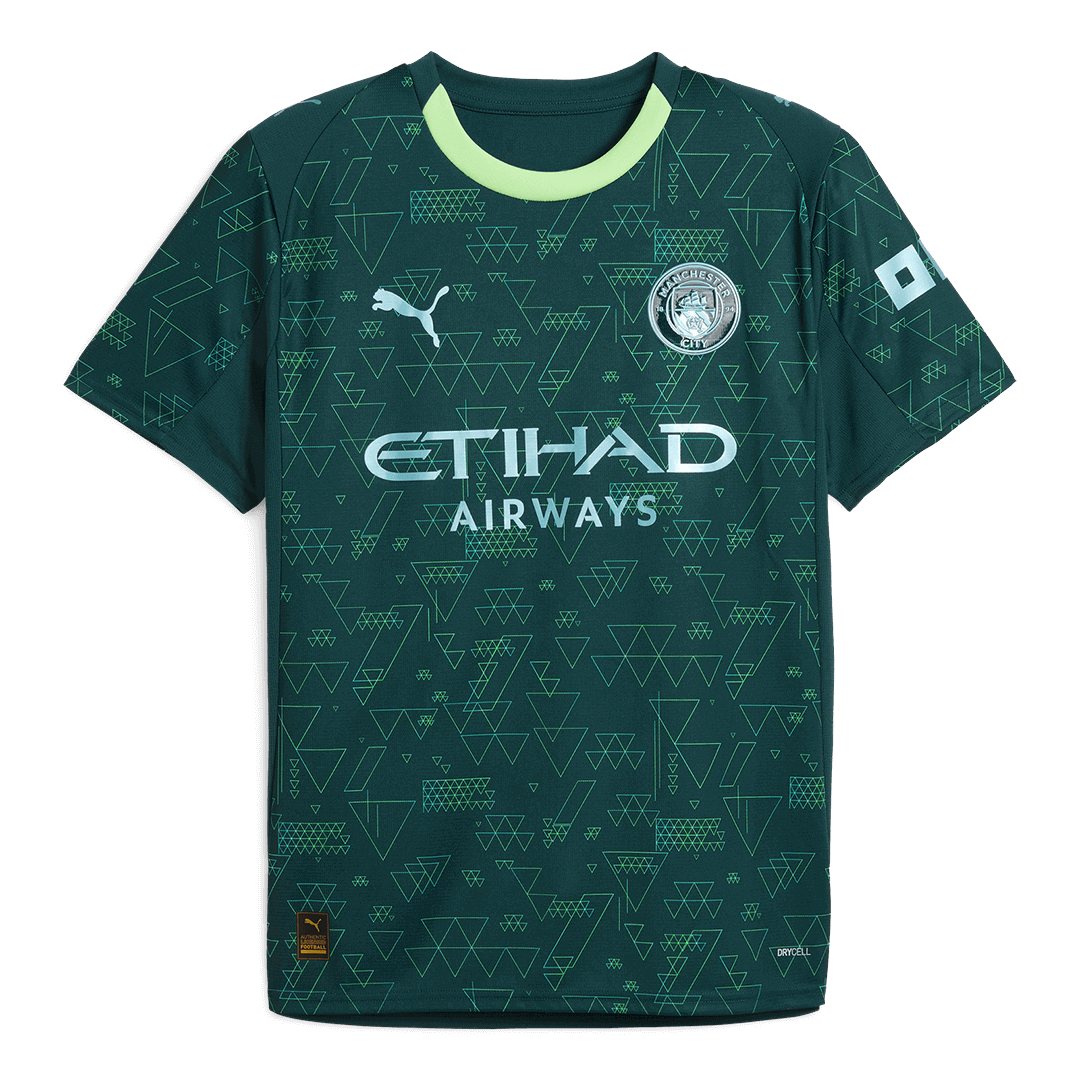 Manchester City Fourth Away Soccer Jersey 2025/26 - Image 2