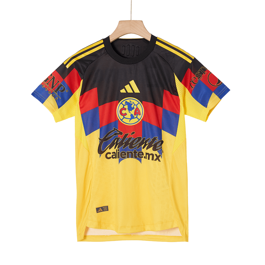 Authentic Club America Home Soccer Jersey 2025/26 Yellow - Image 3