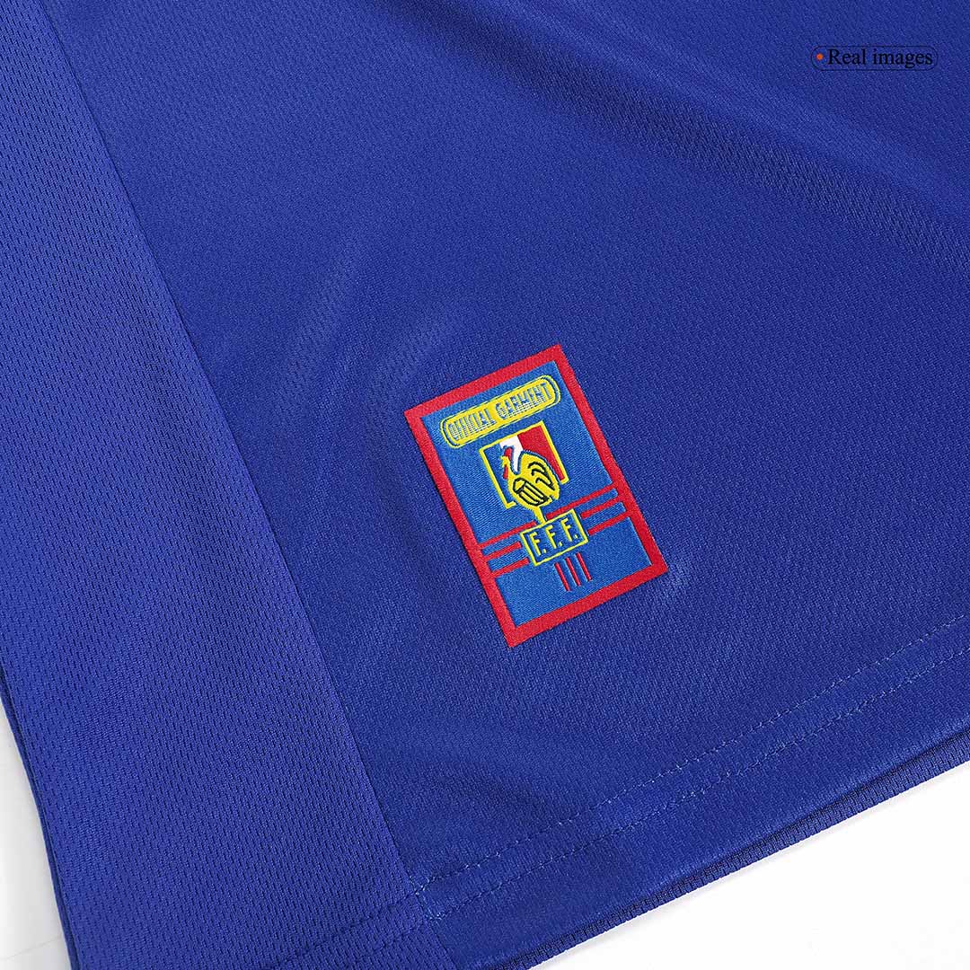 Retro HENRY #12 1998 France World Cup Home Soccer Jersey - Image 2