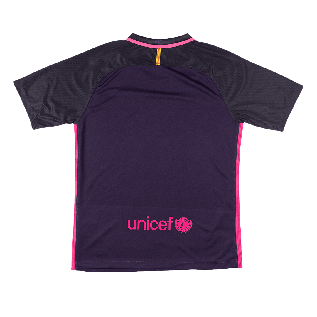 Retro Soccer Jersey Barcelona Away 2016/17 - Image 10