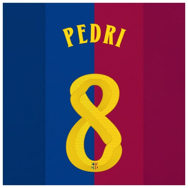 PEDRI #8 Barcelona Home Soccer Jersey 2026/27 -UCL