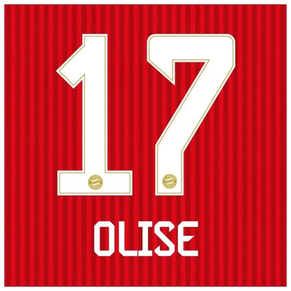 OLISE #17 Bayern Munich Home Soccer Jersey 2026/27